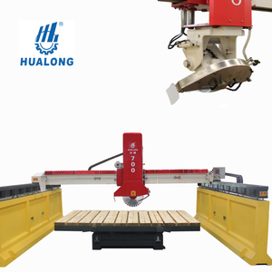 HUALONG Китай производитель оборудования для резки природного камня HLSQ-700 инфракрасная мостовая пила для кварцевого мрамора