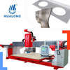 Hualong Stone Cutting Machinery 5-осевая мостовая пила с ЧПУ Станок для резки и фрезерования камня производители станков для резки гранита