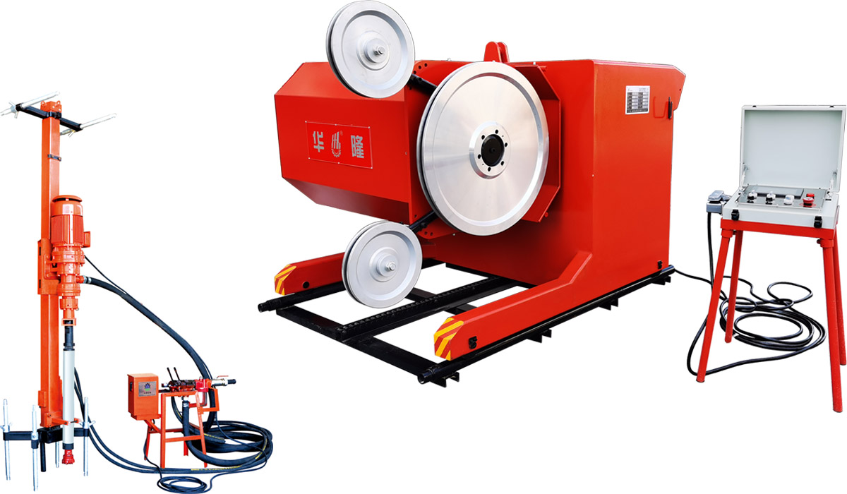 Hualong Brand Brand Diamond Wire Saw Machine