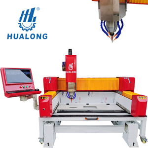 Hualong Stone Machinery Высокоэффективный ЧПУ Гранит Мраморная плита Столешница Раковина Отверстие для выреза Фрезерный станок для резки вырезов HLNC-1308